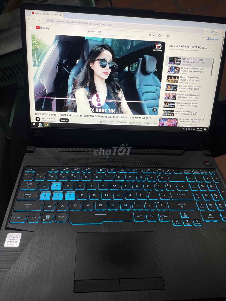 Asus TUF Gaming F15 i5-10 16GB/256GB. Mua bán Laptop tại Huyện Hóc Môn Tp Hồ Chí Minh được đăng bởi Sun pc hình 1