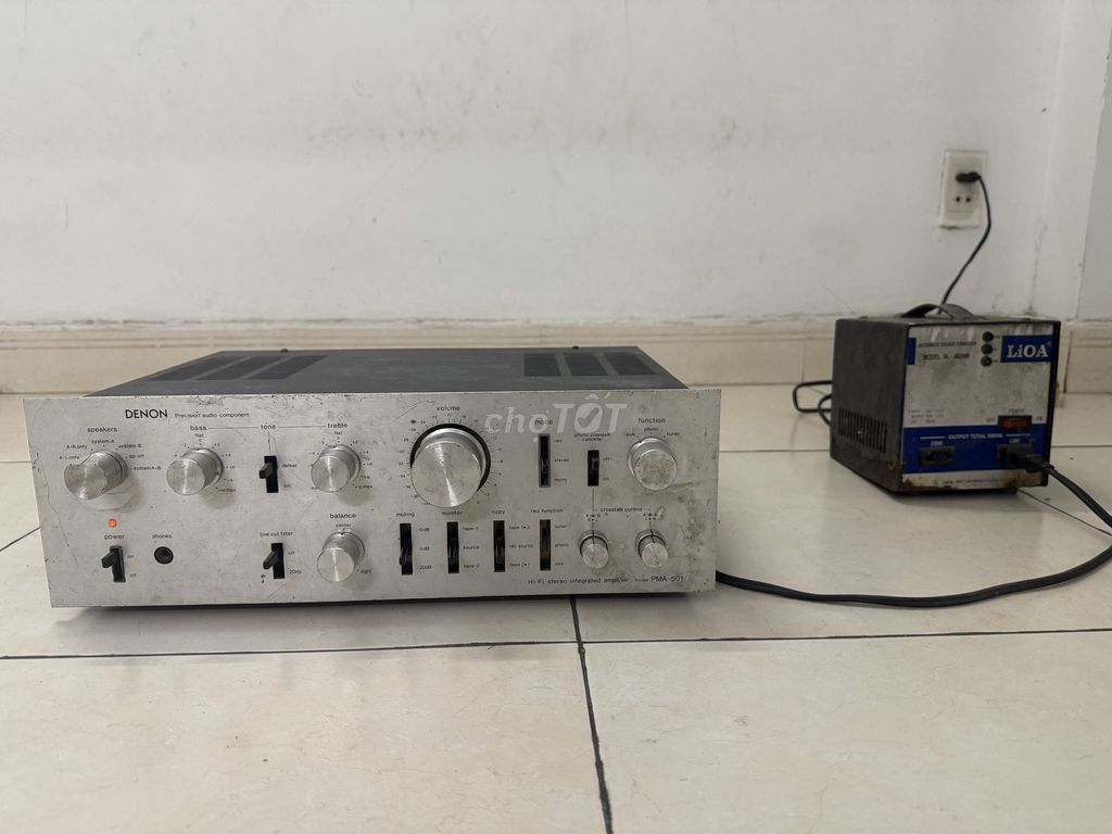 Âm ly Denon PMA-501 Bạc. Mua bán Tivi, Âm thanh tại Quận 12 Tp Hồ Chí Minh được đăng bởi Kha Nguyen hình 1