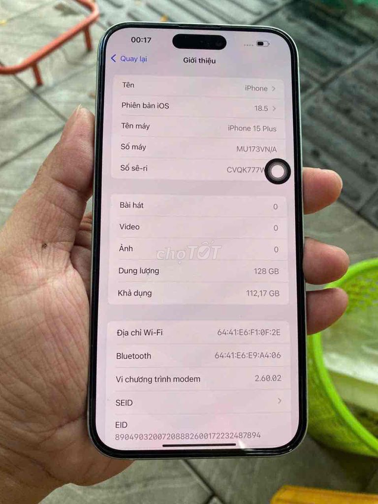 iphone 15 plus bản VN. Mua bán Điện thoại tại Quận Sơn Trà Đà Nẵng được đăng bởi Cam hình 1