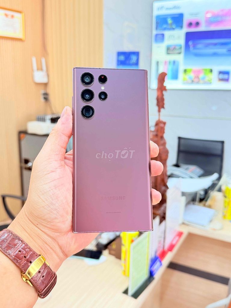 Samsung S22 Ultra 128GB Tím. Mua bán Điện thoại tại Thành phố Đồng Xoài Bình Phước được đăng bởi Hoàng  Minh Phụng hình 1