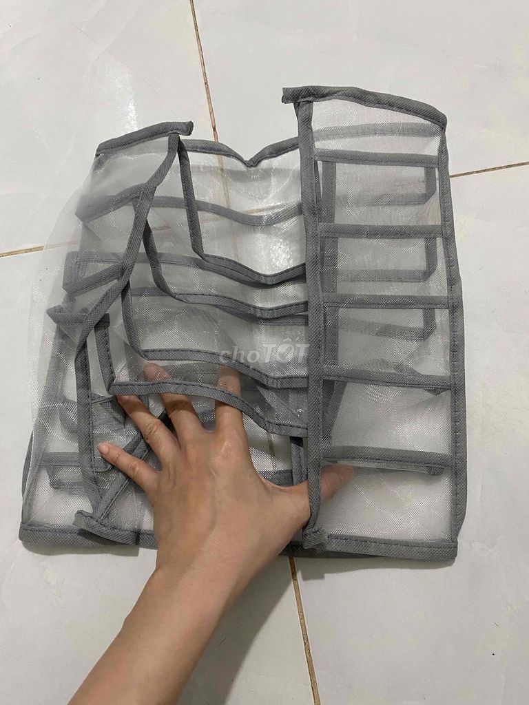 Túi chia ngăn nữ vải lưới. Mua bán Túi xách tại Quận Ngũ Hành Sơn Đà Nẵng được đăng bởi Minh Thúy hình 1