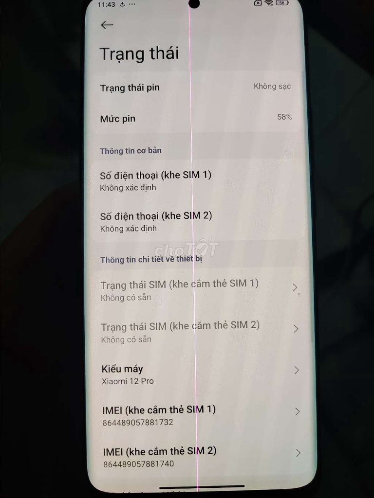 Xiaomi 12 Pro. Mua bán Điện thoại tại Huyện Châu Thành Bến Tre được đăng bởi Tuấn hình 1