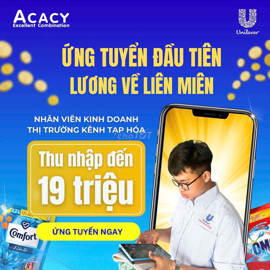 VIỆC SALE THỊ TRƯỜNG UNILEVER CÁI RĂNG CẦN THƠ