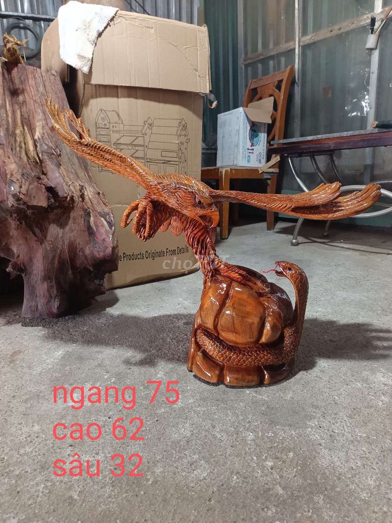 Tượng gỗ Anh hùng tương ngộ . Mua bán Đồ sưu tầm, đồ cổ tại Huyện Đông Hưng Thái Bình được đăng bởi vương hình 1