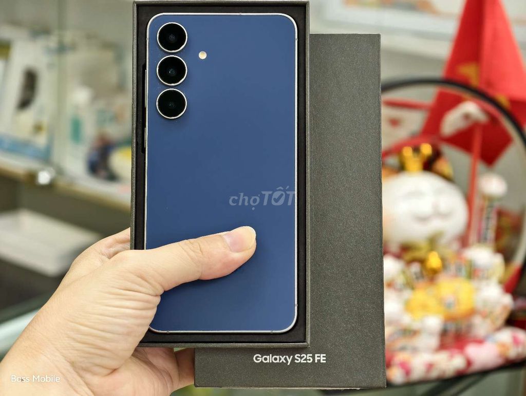 Samsung S25 FE 128GB Xanh SSVN fullbox đẹp keng rẻ. Mua bán Điện thoại tại Quận Hai Bà Trưng Hà Nội được đăng bởi Boss Mobile hình 1