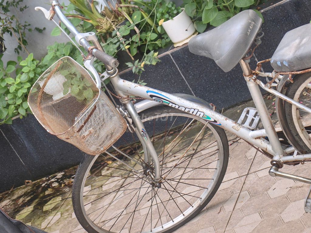 Bán xe đạp martin màu bạc. Mua bán Xe đạp tại Huyện Xuyên Mộc Bà Rịa - Vũng Tàu được đăng bởi Thiên Vân hình 1