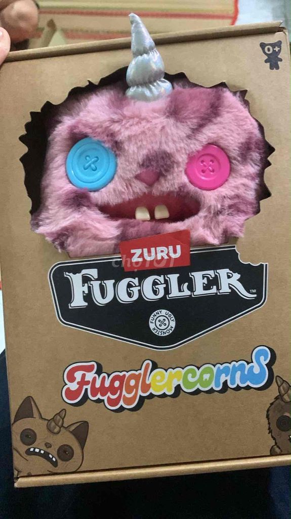 Thú nhồi bông Zuru Fugglercorns Hồng