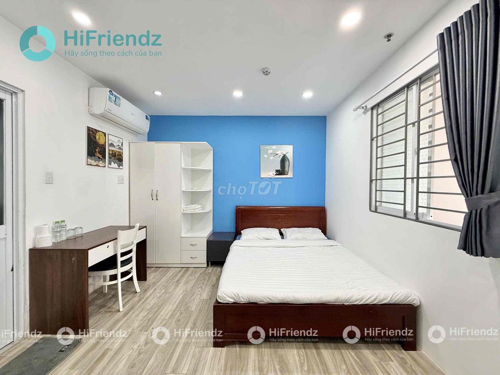 CHO THUÊ PHÒNG TRỌ STUDIO CỬA SỔ - THANG MÁY BẢO VỆ - GẦN CV GIA ĐỊNH