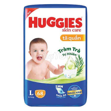 Tã quần Huggies size L. Mua bán Mẹ và bé tại Quận Cầu Giấy Hà Nội được đăng bởi lê linh hình 1