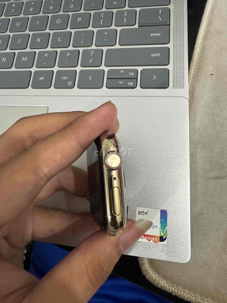 S7/45 thép gold. Mua bán Thiết bị đeo thông minh tại Quận Ngũ Hành Sơn Đà Nẵng được đăng bởi Phát Hưng hình 1