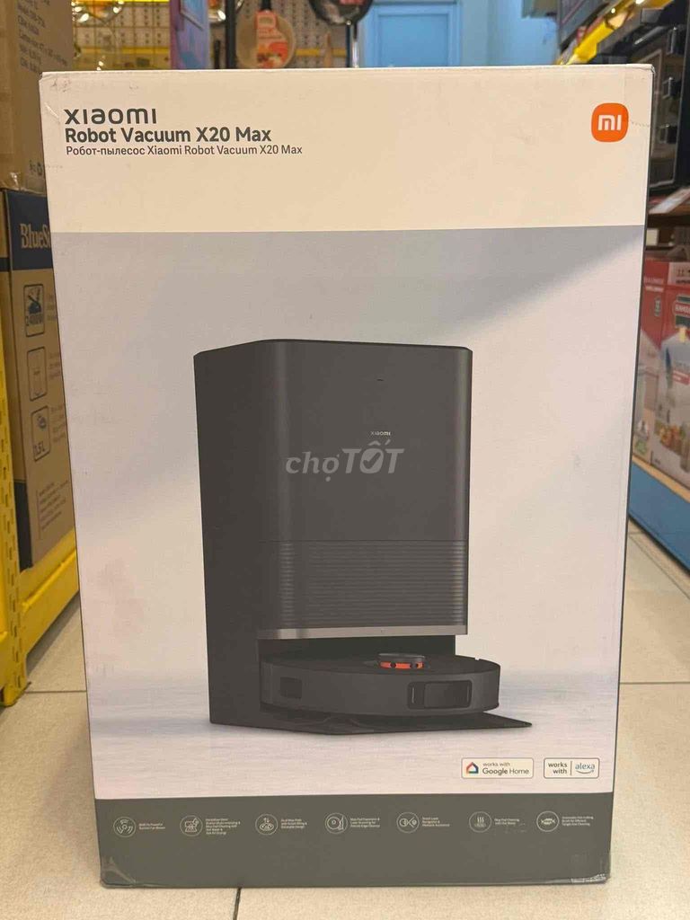 Robot hút bụi Xiaomi X20 Max Đen. Mua bán Thiết bị vệ sinh, nhà tắm tại Quận 12 Tp Hồ Chí Minh được đăng bởi Nguyen Sang hình 1