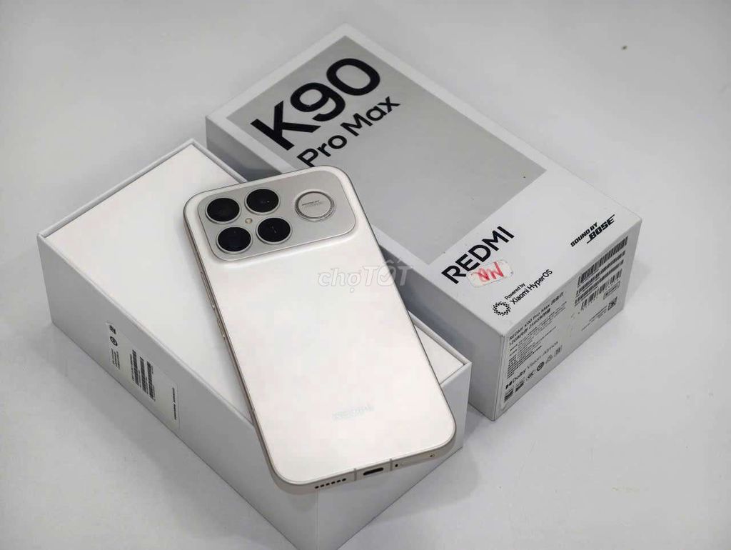 Xiaomi Redmi K90 Pro Max 256GB Trắng. Mua bán Điện thoại tại Quận Ninh Kiều Cần Thơ được đăng bởi Lê Khang hình 1