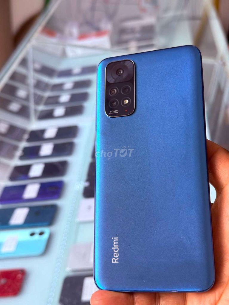 Xiaomi Redmi Note 11 4GB 128GB Xanh. Mua bán Điện thoại tại Thành phố Sóc Trăng Sóc Trăng được đăng bởi điện thoại giá sỉ 441 lê Hồng Phong  hình 1