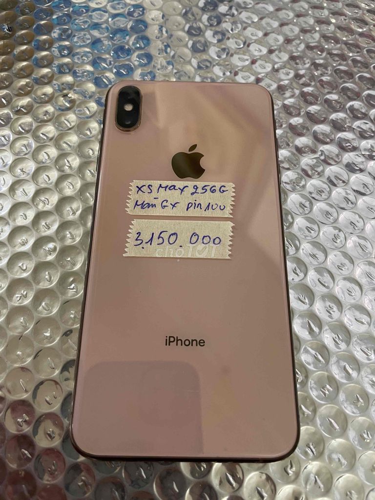 iPhone XS Max QT 256gb màn GX. Mua bán Điện thoại tại Quận Ninh Kiều Cần Thơ được đăng bởi Cầm Đồ Anh Quý hình 1