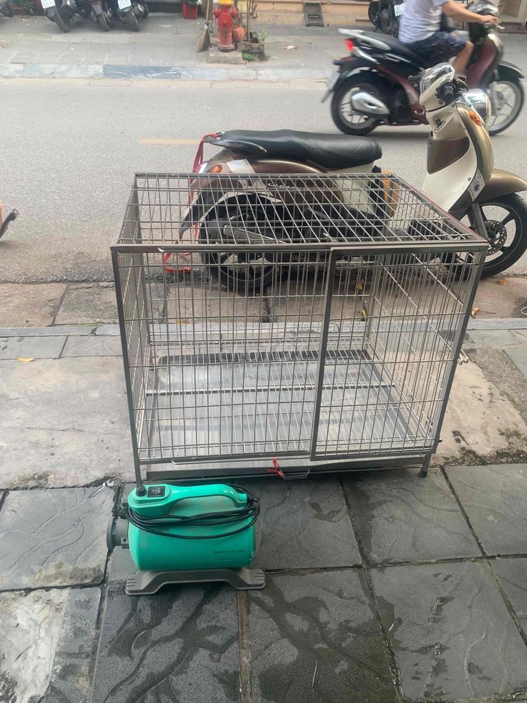 Lồng thú cưng Inox 60x65x80cm Mới. Mua bán Phụ kiện, Thức ăn, Dịch vụ tại Quận Hai Bà Trưng Hà Nội được đăng bởi nguyễn hình 1