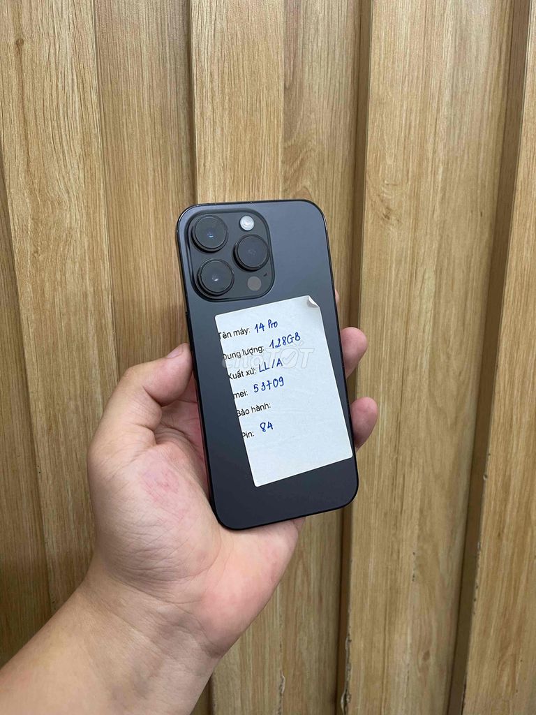 Apple iPhone 14 Pro 128GB Đen LL/A. Mua bán Điện thoại tại Quận Đống Đa Hà Nội được đăng bởi HaNoiMobile HT  hình 1