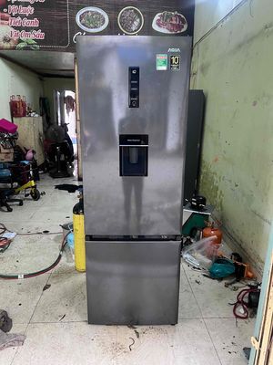 tủ lạnh aqua inverter AQR-B399MA 2022 mới 98%