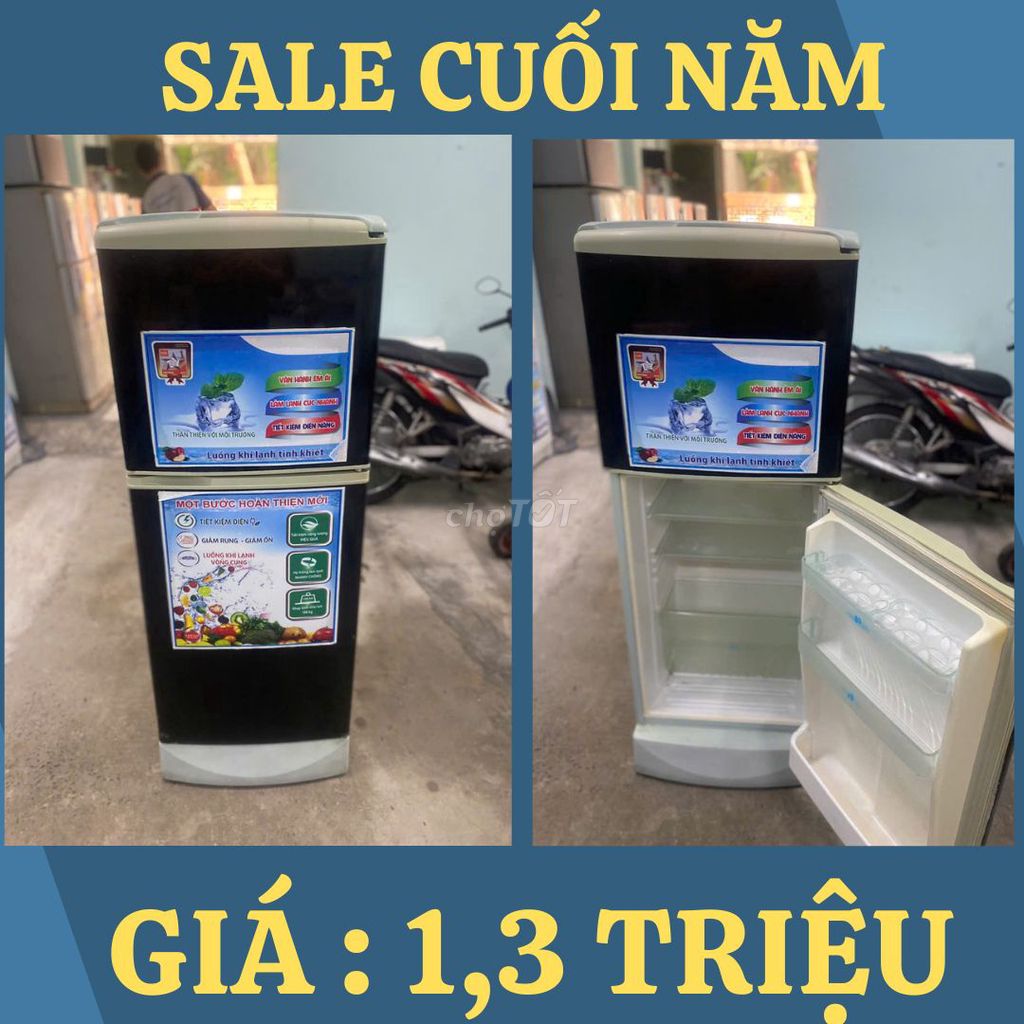 🌟🌟 SALE CUỐI TUẦN = TỦ SANYO 145L= GIÁ 1,3 TRIỆU🌟🌟