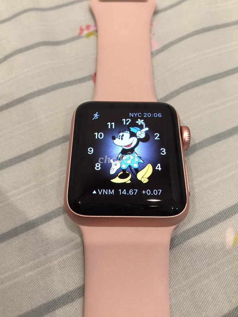 Apple Watch series 2 38mm màu hồng Likenew