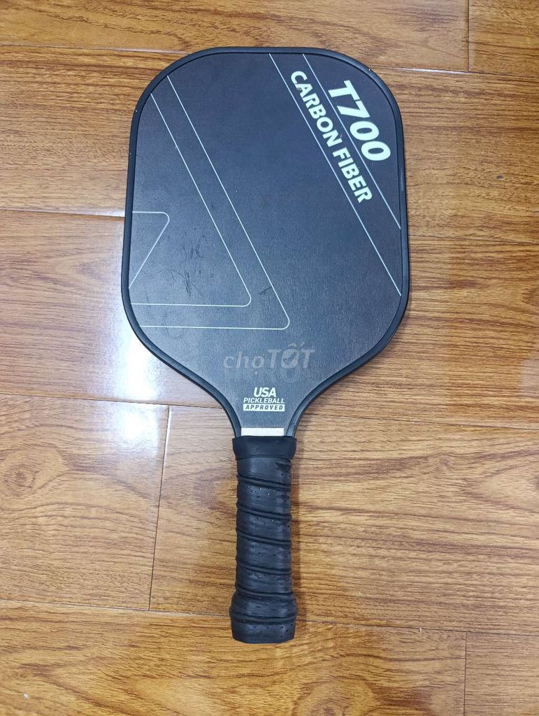Vợt Pickleball T700 pro Sợi carbon Đen. Mua bán Đồ thể thao, Dã ngoại tại Quận Tây Hồ Hà Nội được đăng bởi Kein hình 1
