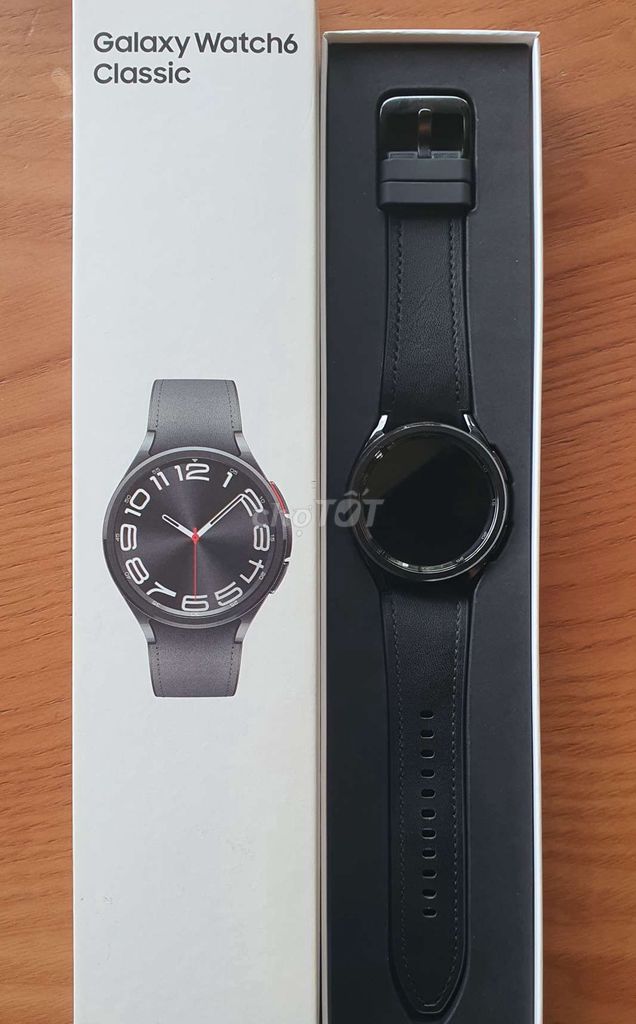Samsung Galaxy Watch6 Classic 43mm Đen. Mua bán Thiết bị đeo thông minh tại Quận Hà Đông Hà Nội được đăng bởi đức anh hình 1