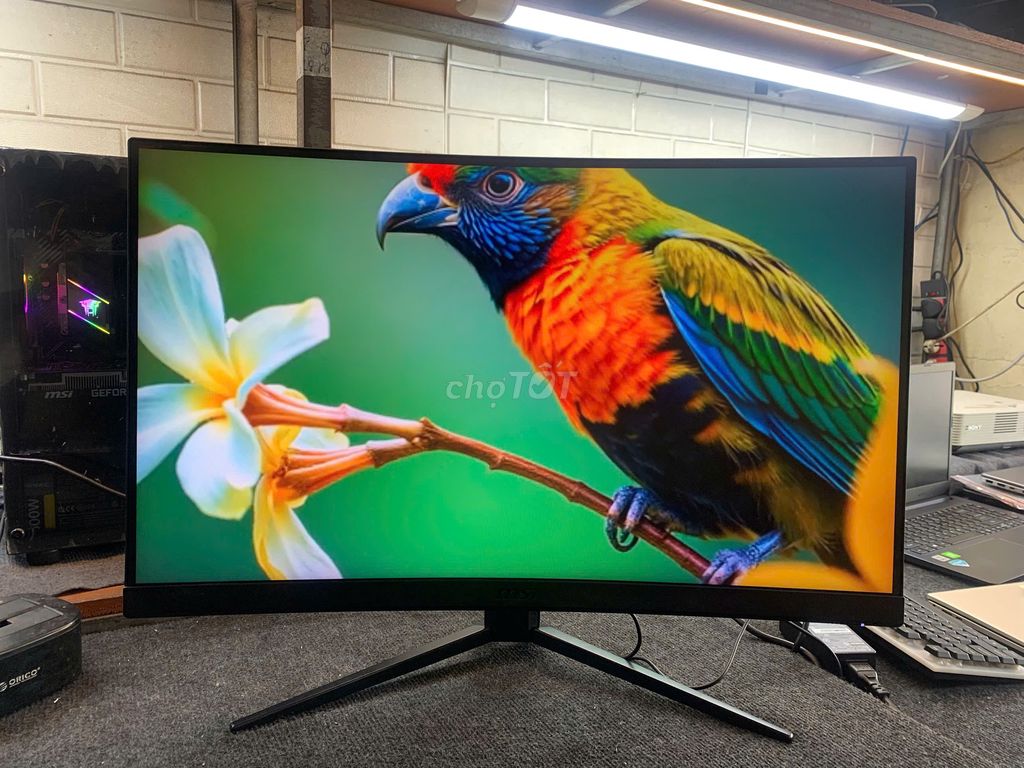 Màn hình MSI 27 inch 250Hz cong thanh lý net. Mua bán Phụ kiện (Màn hình, Chuột...) tại Quận Phú Nhuận Tp Hồ Chí Minh được đăng bởi tiến tài 770 nguyễn kiệm p4 quận phú nhuận hình 1