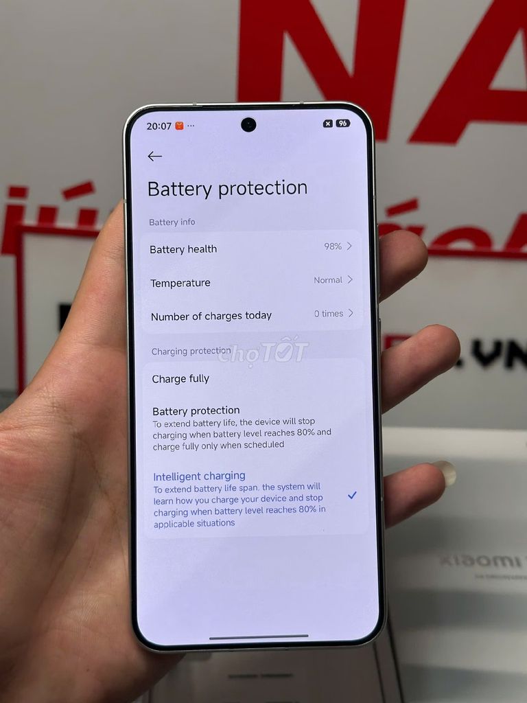 Xiaomi 15 12GB/256GB Trắng Likenew. Mua bán Điện thoại tại Thị xã Duy Tiên Hà Nam được đăng bởi Trọng Đại Hoang hình 1