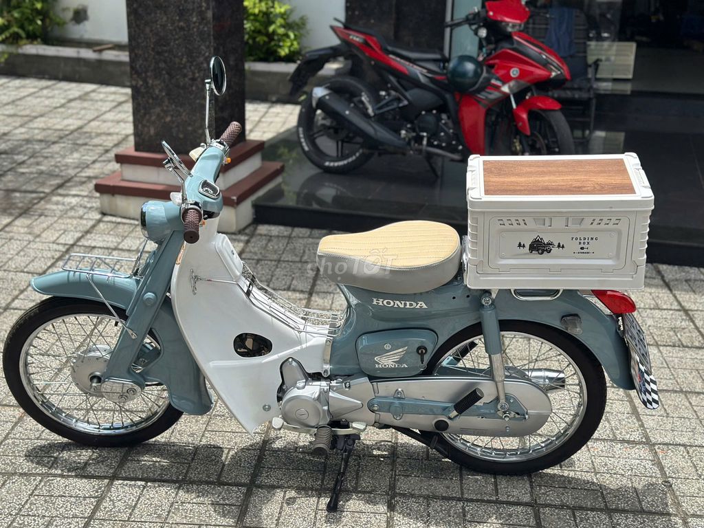 Honda Cub сине-серый