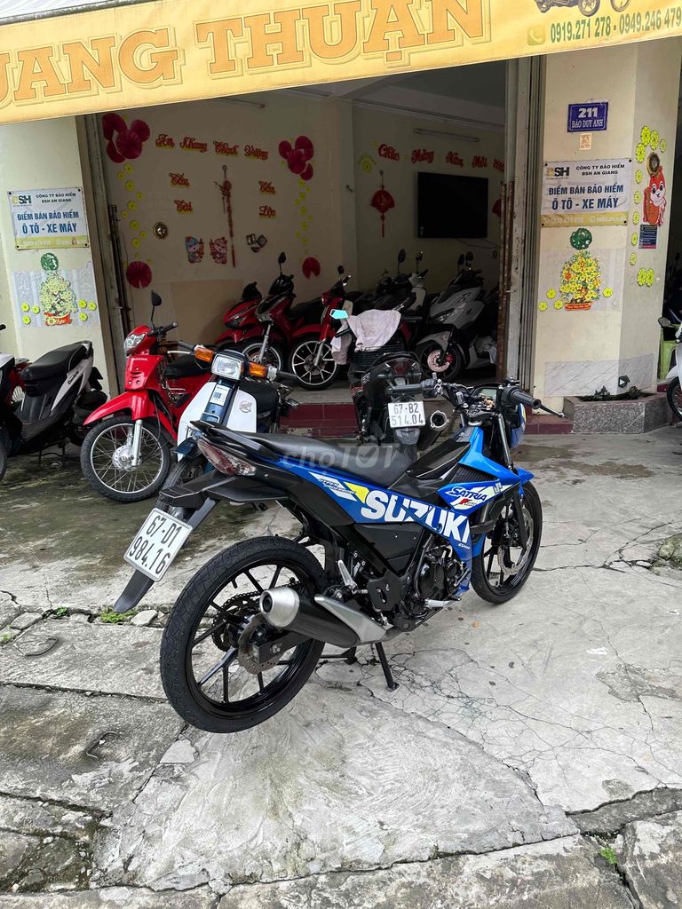 satria 150 nguyên zin. Mua bán Xe máy tại Thành phố Long Xuyên An Giang được đăng bởi Lê Quang Xe Máy hình 4
