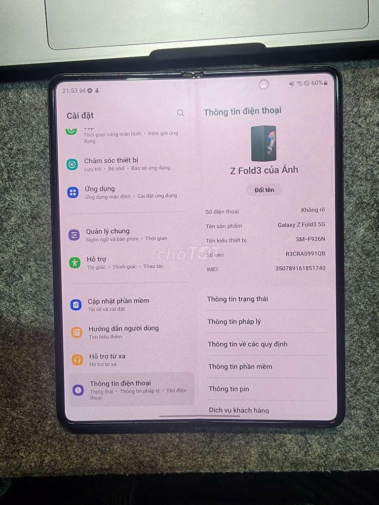 Samsung Galaxy Zfold 3 5G