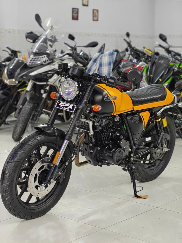 GPX Legend 200 2019 Odo 3000km Không khác xe mới. Mua bán Xe máy tại Huyện Bình Chánh Tp Hồ Chí Minh được đăng bởi Xe Máy Vinh hình 4