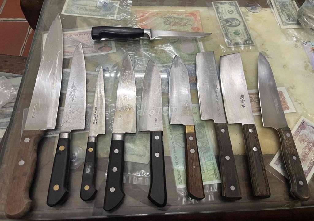 Dao Nakiri , Santoku , thái , Liếc, Nhật bãi . Các