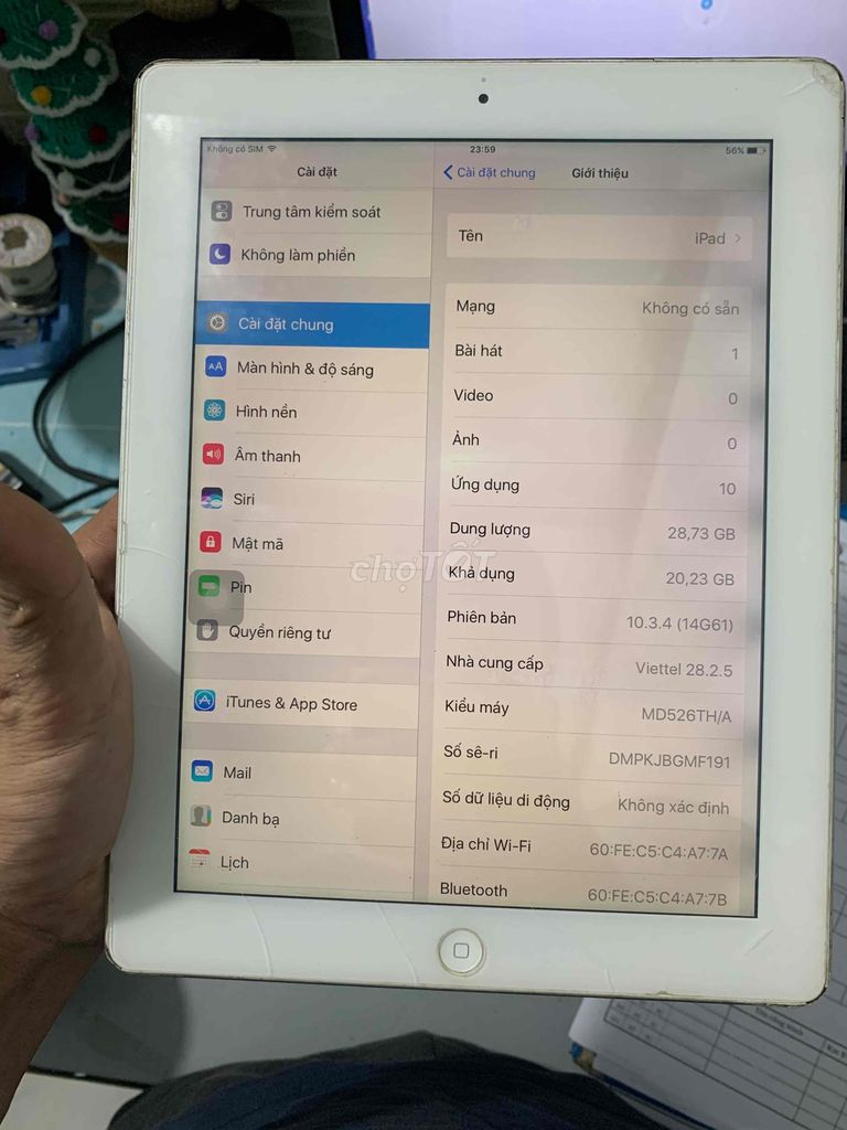 CẦN BÁN LẠI IPAD 4 CHO AE VỀ XÀI