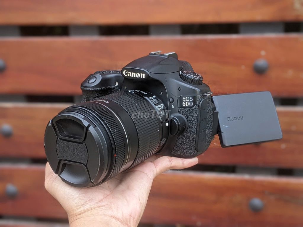 [Máy ảnh KTS] Canon 60D ống kính 18-135mm. Mua bán Máy ảnh, Máy quay tại Quận 6 Tp Hồ Chí Minh được đăng bởi may anh KTS hình 1