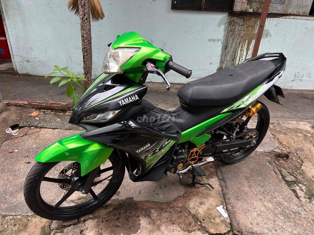 Yamaha Exciter 2013 Đen, Xanh lá phuộc Ohlins