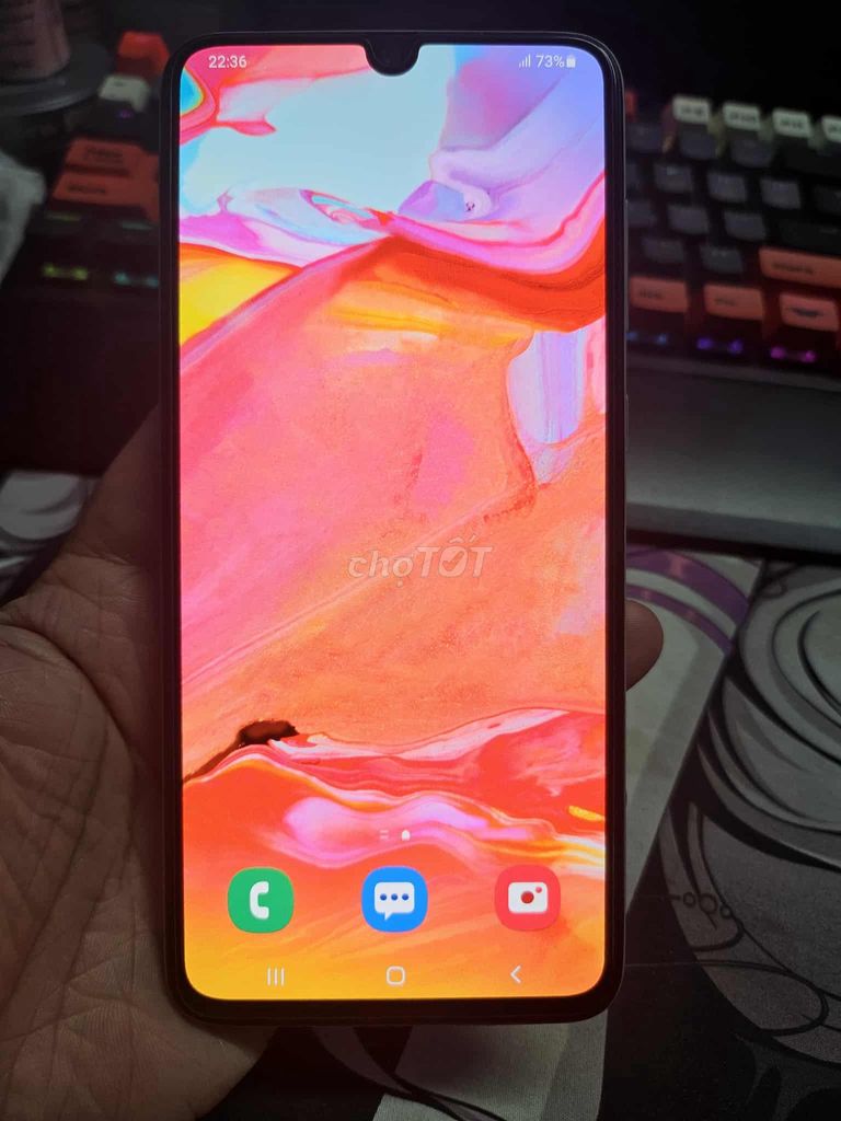 Samsung A70 6GB/128GB Trắng. Mua bán Điện thoại tại Quận 12 Tp Hồ Chí Minh được đăng bởi STOP hình 1