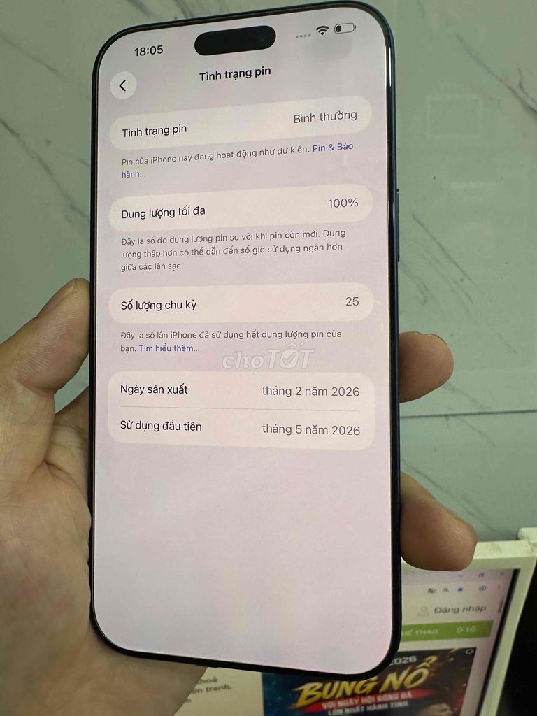 iphone 17promax 256g lock liknew zin keng 2 sim vl. Mua bán Điện thoại tại Quận Lê Chân Hải Phòng được đăng bởi hoang anh hình 1