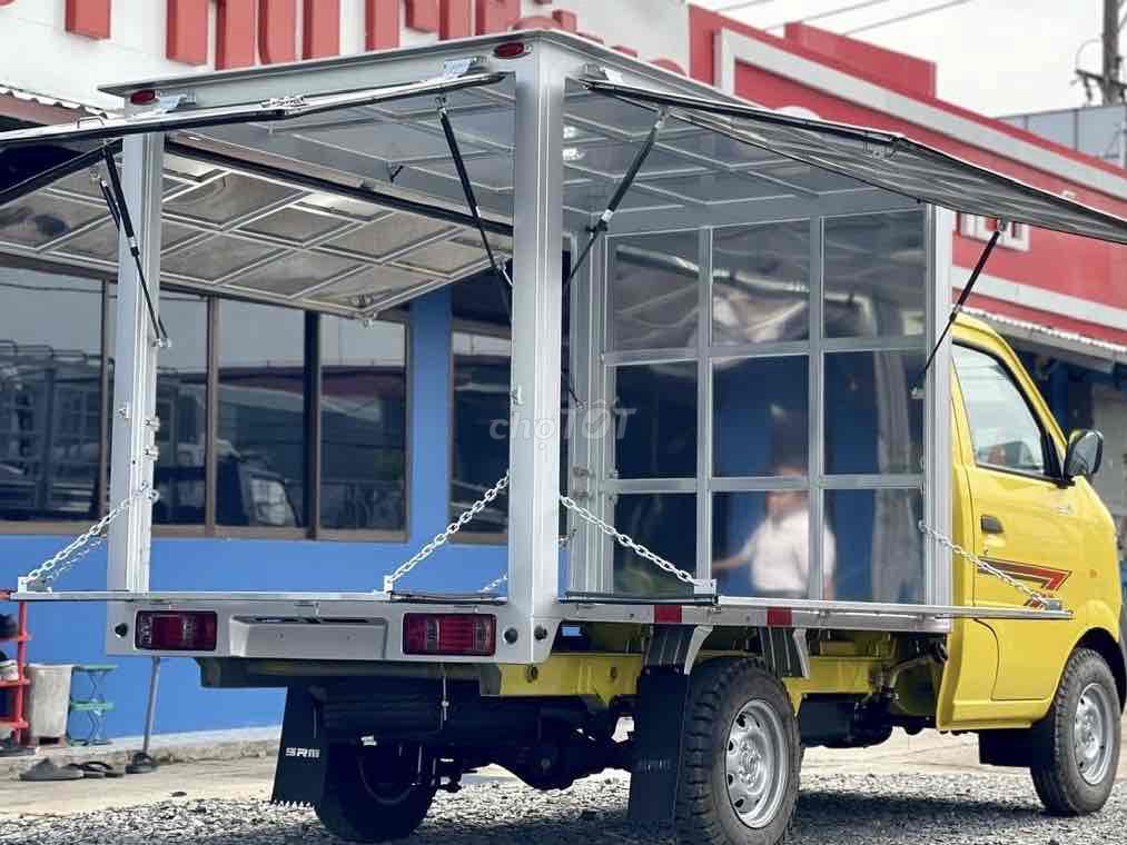 SRM K990 THÙNG KÍN CÁNH DƠI 920KG. Mua bán Xe tải, xe ben tại Thành phố Bà Rịa Bà Rịa - Vũng Tàu được đăng bởi Đại Lý Xe Tải Phú Cường Auto hình 3