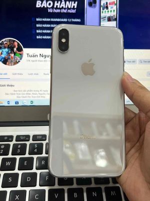 Iphone X 64G Trắng Vn  - Pin 100% giá rẻ. Mua bán Điện thoại tại Quận 3 Tp Hồ Chí Minh được đăng bởi Tuấn Nguyễn