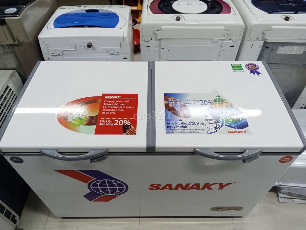 Tủ đông mát Sanaky 260 lít . Mua bán Tủ lạnh tại Huyện Long Thành Đồng Nai được đăng bởi Điện Máy Thanh Lý hình 1