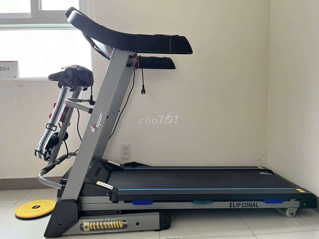 Máy chạy bộ Elipsport Đen, Xám Mới. Mua bán Đồ thể thao, Dã ngoại tại Thành phố Vũng Tàu Bà Rịa - Vũng Tàu được đăng bởi Vien hình 1