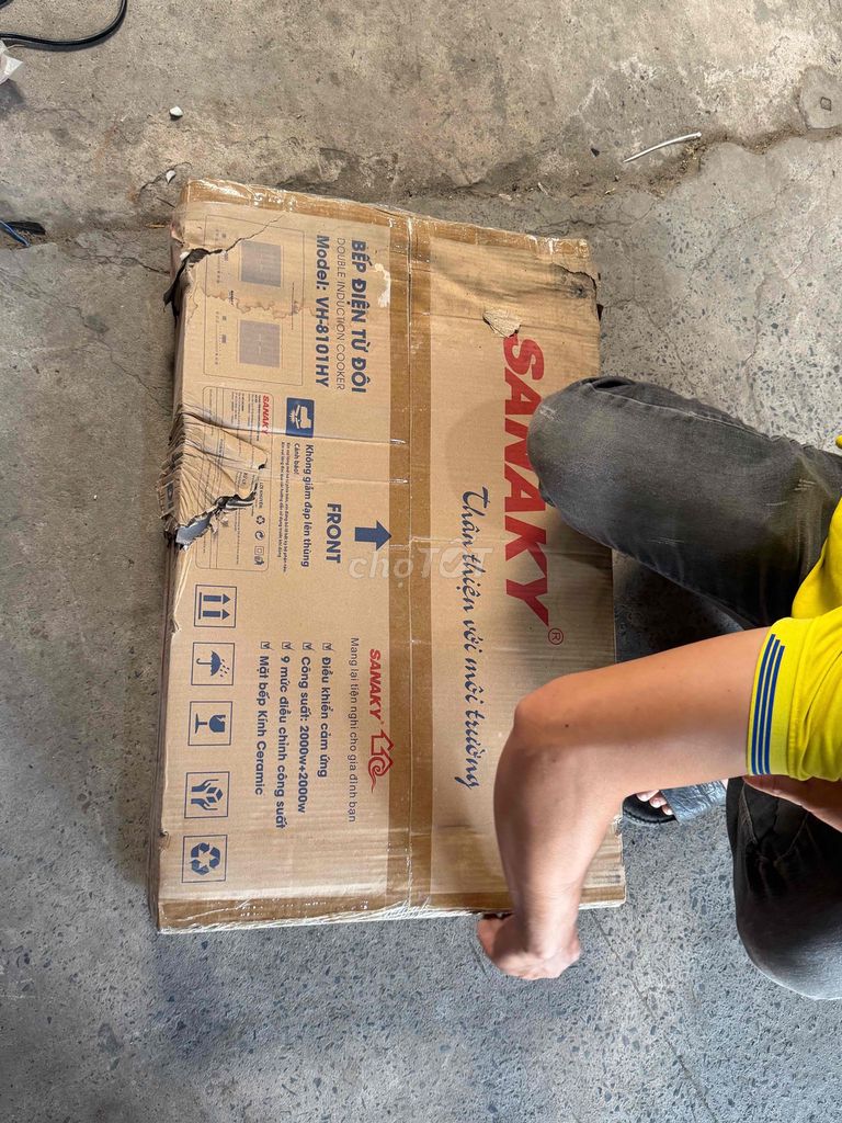 Bếp từ đôi Sanaky VH-8101HY. Mua bán Bếp, lò, đồ điện nhà bếp tại Thành phố Thủ Đức Tp Hồ Chí Minh được đăng bởi Phúcomputer Đồ củ Phú Quý hình 1