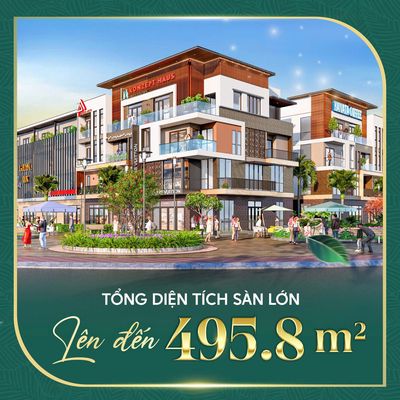 BÁN SHOPHOUSE 120M2 - 4T. ĐẠI LỘ 80M. THE GREENERY 2. GIÁ 11,350 TỶ.
