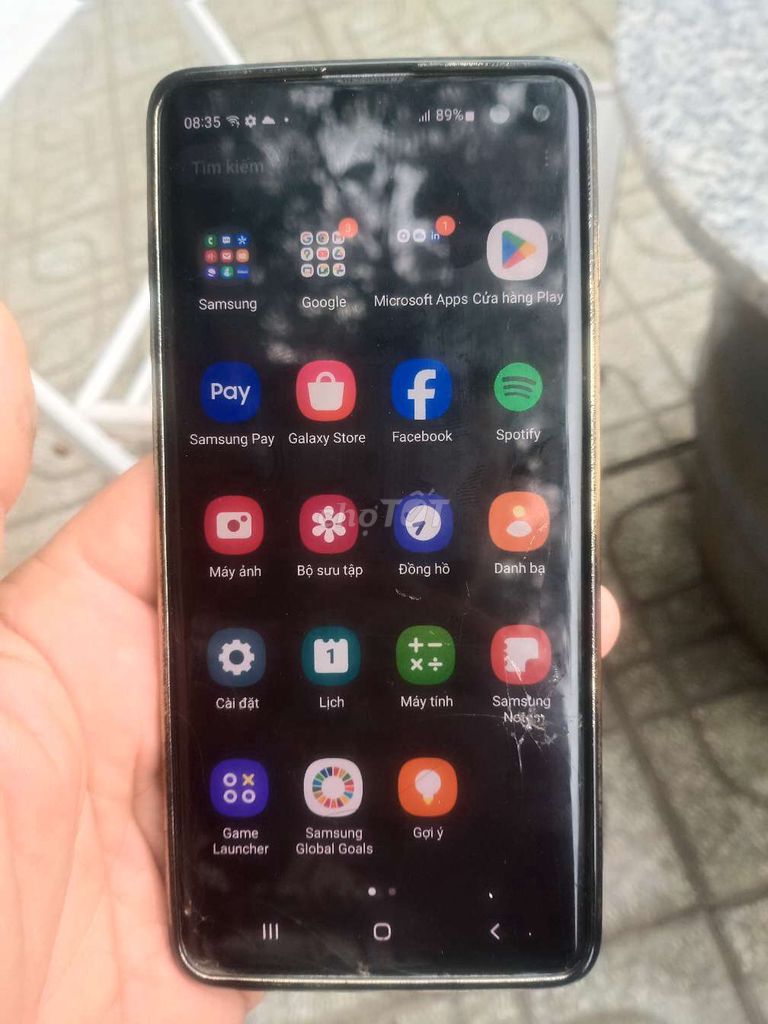 Xác Samsung S10+ còn xài ngon lành