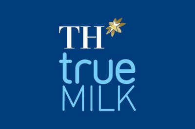 TH TRUE MILK logo