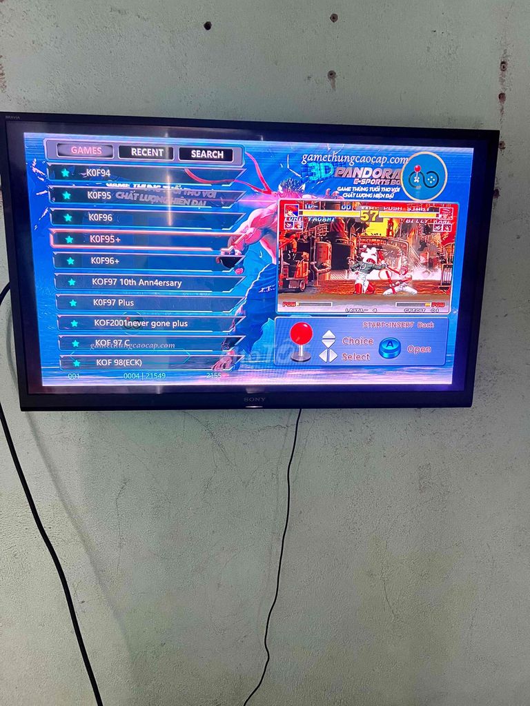 Máy chơi game Game thùng Pandora Đen. Mua bán Thiết bị chơi game tại Huyện Trảng Bom Đồng Nai được đăng bởi alexx hình 1