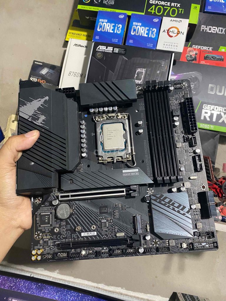 B660 aorus + i5 13400f