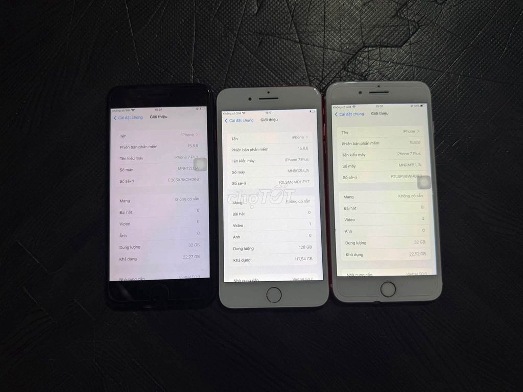 Apple iPhone 7 Plus 32GB Đen Mất vân tay. Mua bán Điện thoại tại Thành phố Thủ Đức Tp Hồ Chí Minh được đăng bởi Hội Đồ Điện Tử hình 1