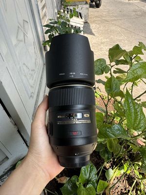 Lens nikon 105 F2.8 Macro đẹp kèm túi đựng