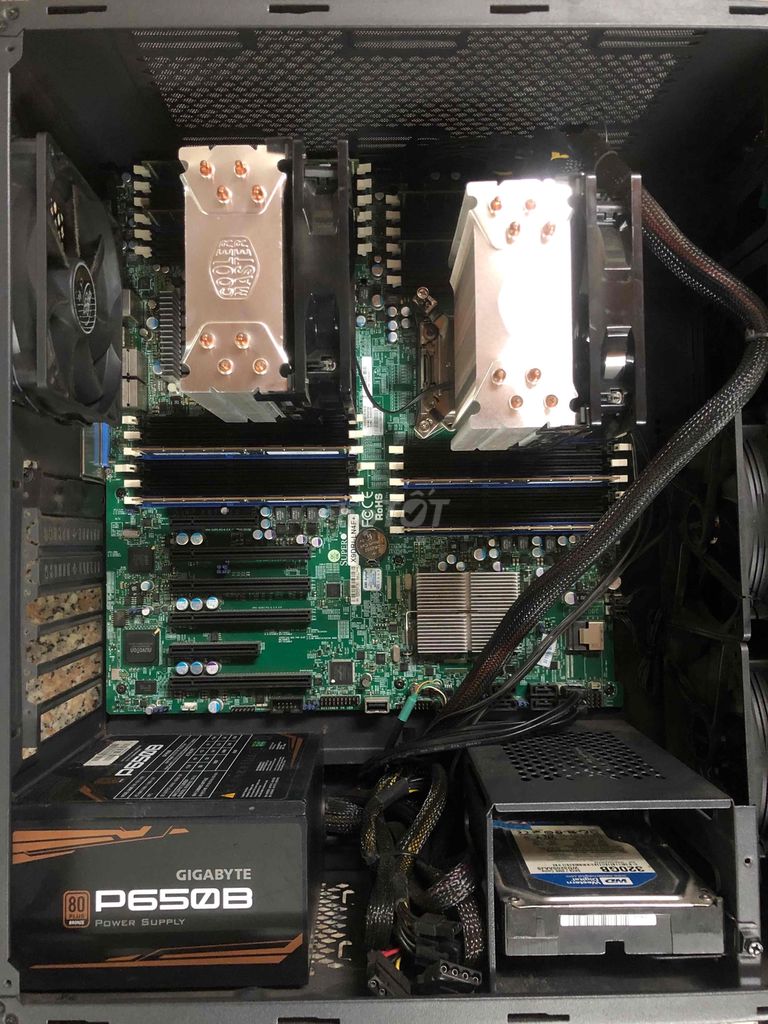 Bộ máy server main supermicro X9